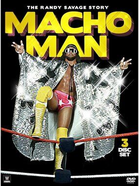 WWE Macho Man: The Randy Savage Story (3-DVD Set, Region 1) Very Good!